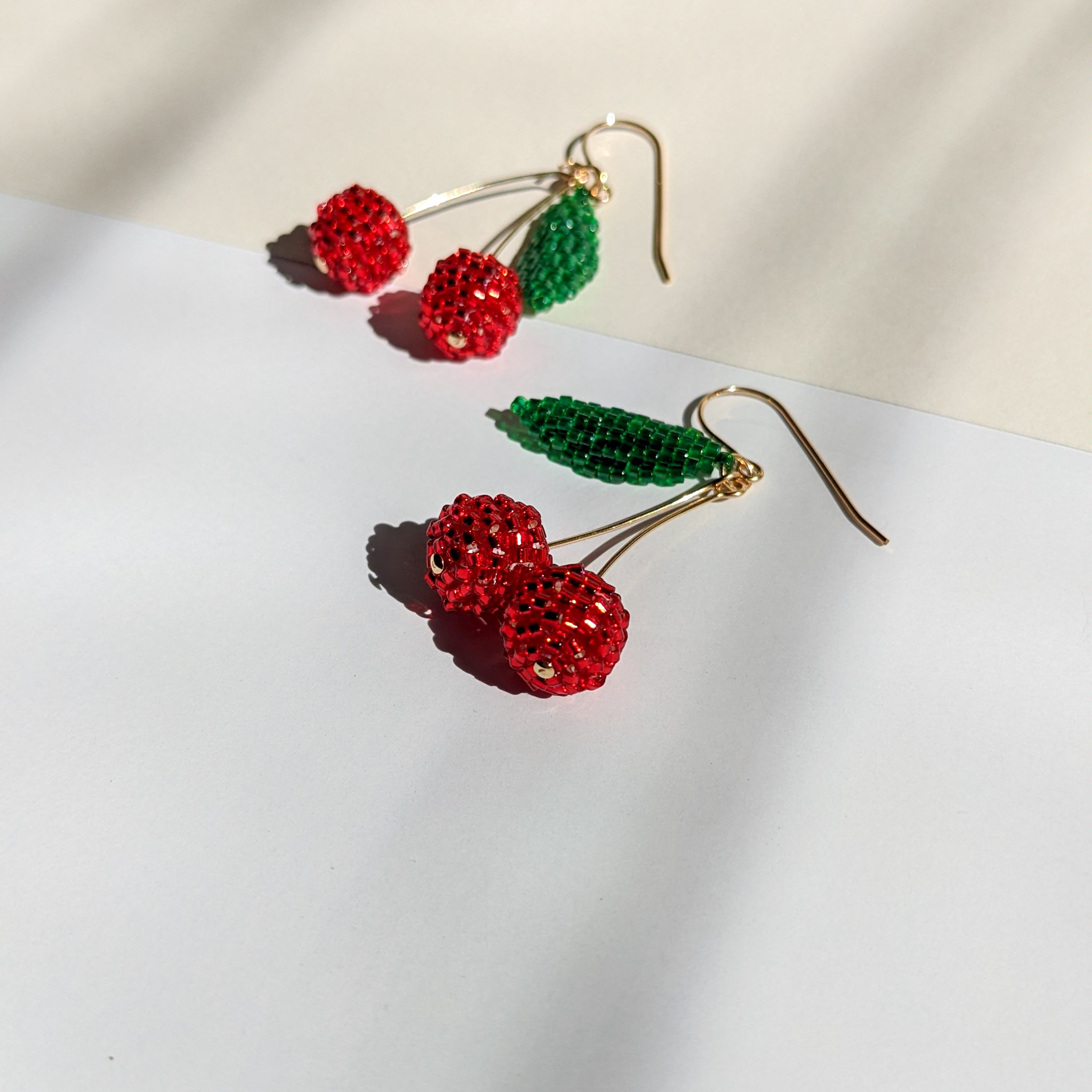 Lucky Fruit Earrings - Cherry